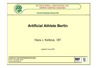 Artificial Athlete Berlin