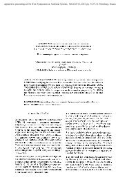 TRACKING OF NONLINEAR SYSTEMS WITH ... - uni-stuttgart