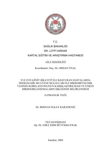 T.C. SAÄLIK BAKANLIÄI DR. LÃTFÄ° KIRDAR KARTAL EÄÄ°TÄ°M VE ...