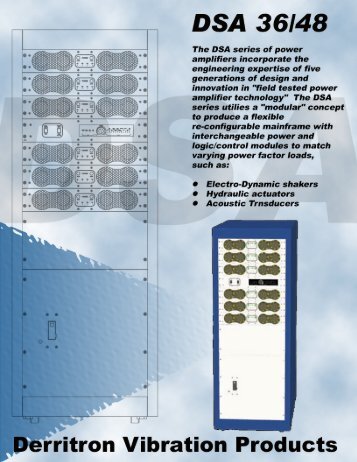 Derritron Vibration Products