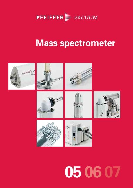 Mass spectrum observed by the 2 nd QMS at 48 by scanning the mass range