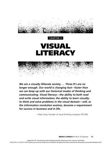 Visual literacy - ISTE