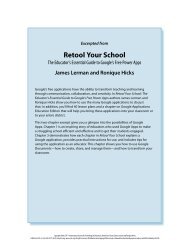 Retool Your School, James Lerman & Ronique Hicks - ISTE