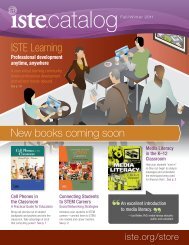 ISTE Learning New books coming soon