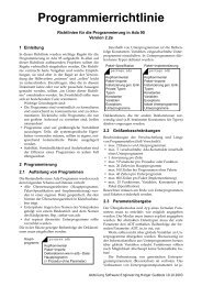 Programmierrichtlinie (PDF)