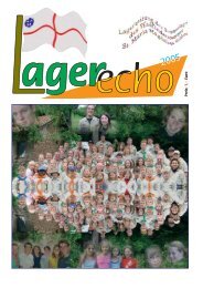 Lagerecho 2005 - DPSG Geldern