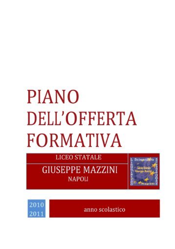 POF 2010/11 - Istituto Superiore Mazzini Napoli
