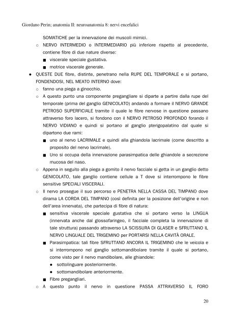 APPUNTI DI ANATOMIA II - Istituto Comprensivo "G. Palatucci"