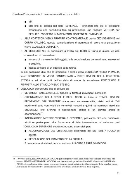 APPUNTI DI ANATOMIA II - Istituto Comprensivo "G. Palatucci"