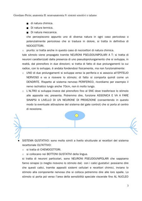 APPUNTI DI ANATOMIA II - Istituto Comprensivo "G. Palatucci"