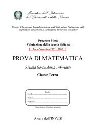 prova invalsi 2001 â 2002 matematica terza media - Engheben.It