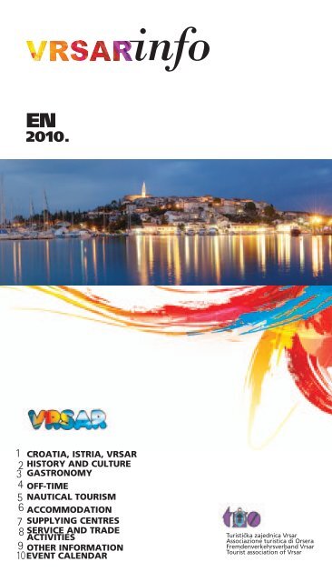 other information croatia, istria, vrsar history and culture ... - Istra