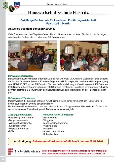 Gemeinde- nachrichten - istsuper.com - Steiermark ist super