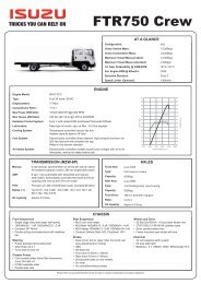 FTR750 Crew(AMT option available).pdf - Isuzu