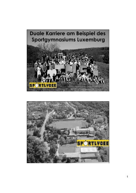 Eliteschule des Sports in Luxemburg