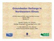 Groundwater Recharge in Northeastern Illinois - Illinois State Water ...