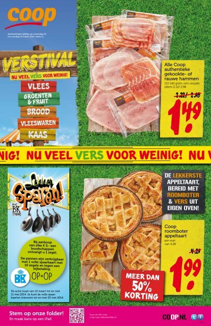 Coop 10 maart t/m 16 maart 2014
