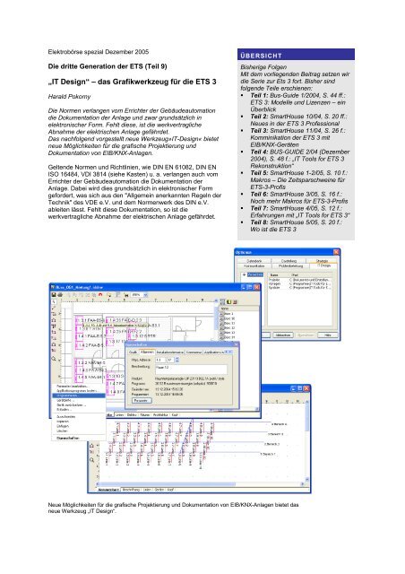 Die dritte Generation der ETS (Teil 9) - IT GmbH