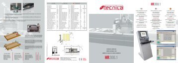 HR3001 layout ita-fra-spa - TECNICA