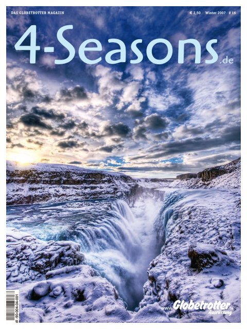 € 2,50 Winter  2007 Das Globetrotter MaGazin # 16 - 4-Seasons.de