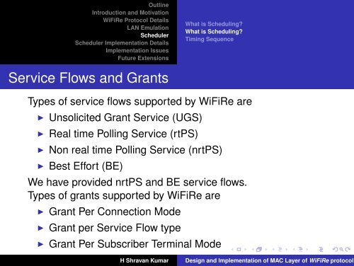 Design and Implementation of MAC Layer of WiFiRe protocol