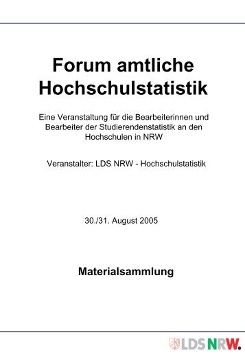 Materialsammlung - Information und Technik Nordrhein-Westfalen ...