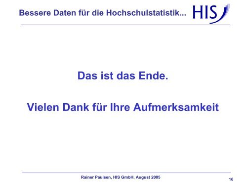 HIS GmbH