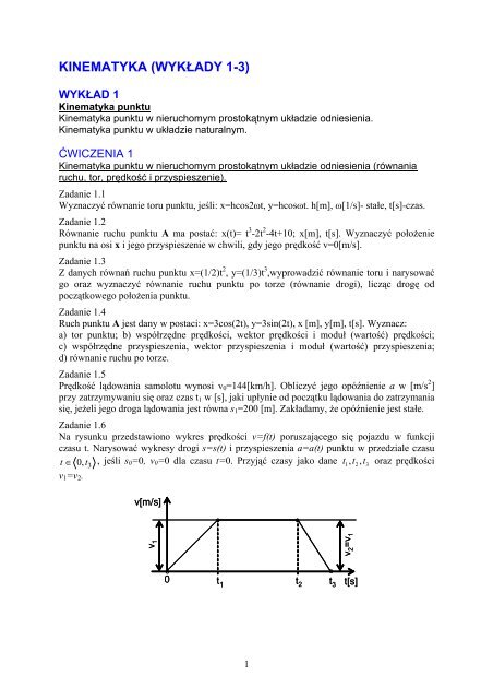 Cwiczenia Nr 1 I 2