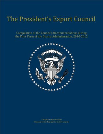 The President's Export Council - International Trade Administration