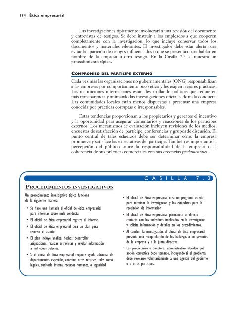 Comunicaciones y evaluación de la ética empresarial