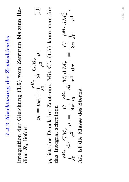 Elementsynthese in Sternen - Institut fÃ¼r Theoretische Astrophysik