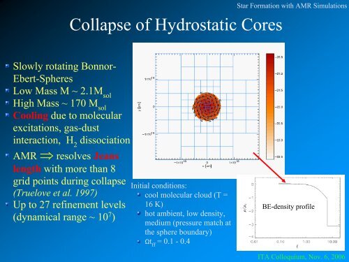 Modelling Star Formation with AMR* Simulations