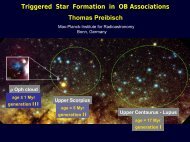 Triggered Star Formation in OB Associations Thomas Preibisch