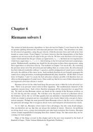 Chapter 6 Riemann solvers I