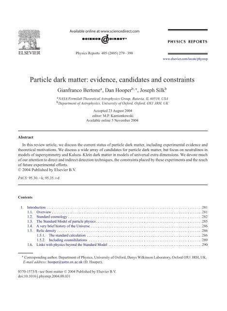 Particle dark matter: evidence, candidates and constraints