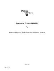 Network Intrusion Protection and Detection System RFP - PDF format