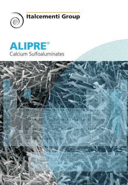 Brochure Alipre - Italcementi Group