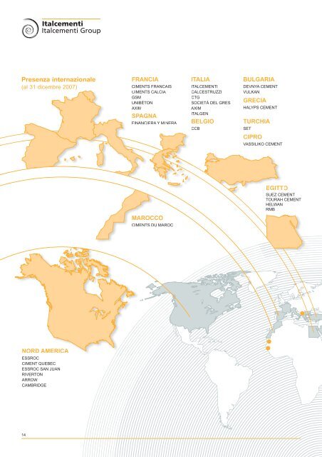 Bilancio 2007 - Italcementi Group