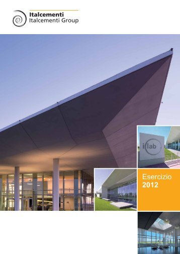 Bilancio 2012 - Italcementi Group