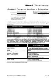  Modulo per la Sottoscrizione - Italia Lavoro