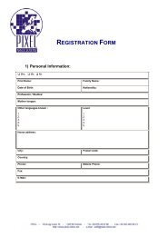 registration form - Italian Language School for Foreigners in Florence