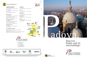 Discover Padua and its surroundings.