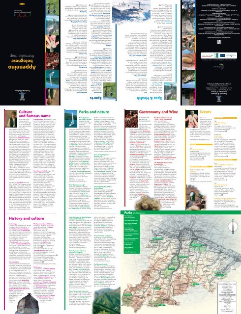 APPENNINO BOLOGNESE. MAPPA TEMATICA - Emilia Romagna ...