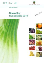 Newsletter Fruit Logistica (PDF) - Italienisches Institut fÃ¼r AuÃenhandel