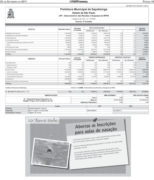 SemanÃ¡rio Oficial do MunicÃ­pio - Prefeitura Municipal de ...