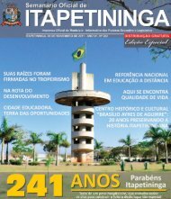 pag 1.pmd - Prefeitura Municipal de Itapetininga