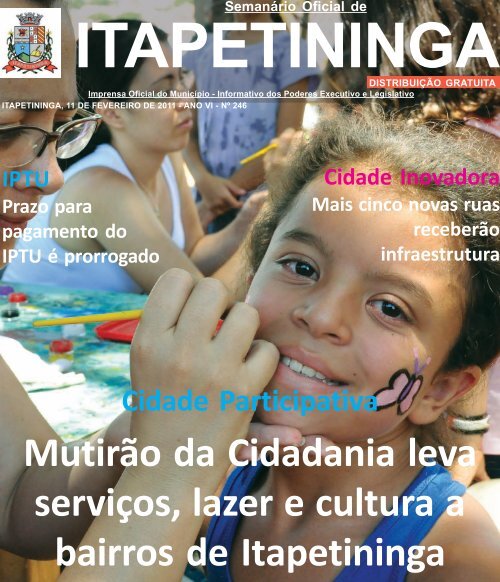 SemanÃ¡rio Oficial de Itapetininga - Prefeitura Municipal de ...