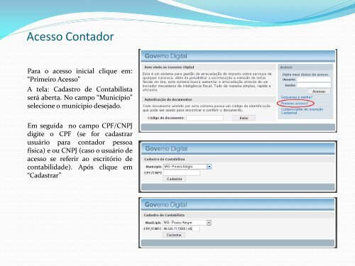 GOVERNO DIGITAL - Prefeitura Municipal de Itapetininga