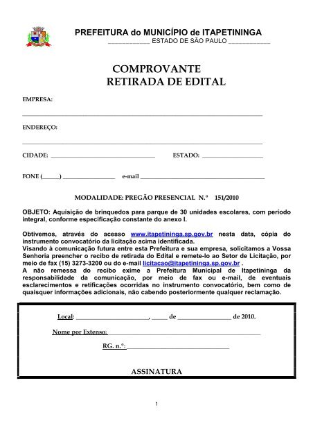 AquisiÃ§Ã£o de brinquedos para parque de 30 unidades escolares ...