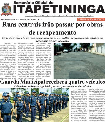 Ruas centrais irÃ£o passar por obras de recapeamento - Prefeitura ...